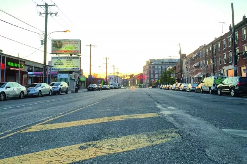 View of Washington Avenue, Phialdelphia
